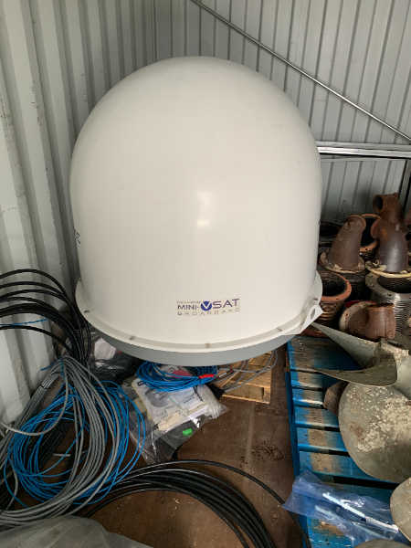 KVH TracPhone V11IP Mini-VSAT Broadband Communications System