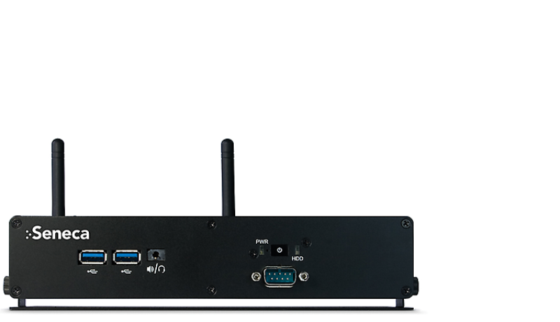 This lot contains (2 ea) SENECA HDN-I5 HDN Media Players. 