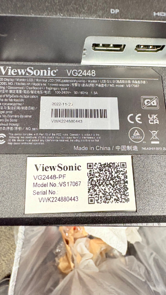 Viewsonic Monitor
