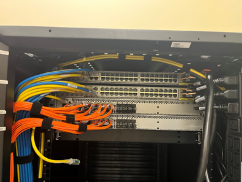 2 ea 24 Port Fiber Switch