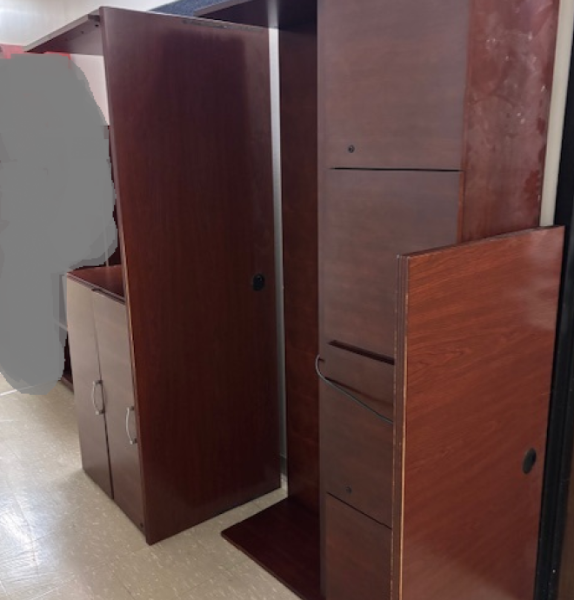 Brown Cabinet