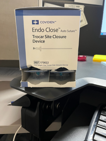 Endo Close Auto Suture Trocar Site Closure Device