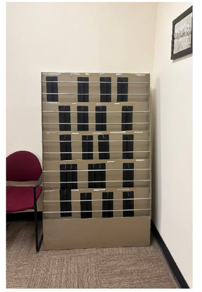 Literature Display Floor Rack