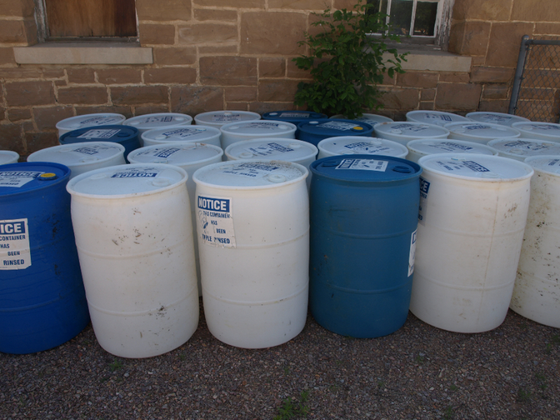 Lot of 55 Gallon Drums