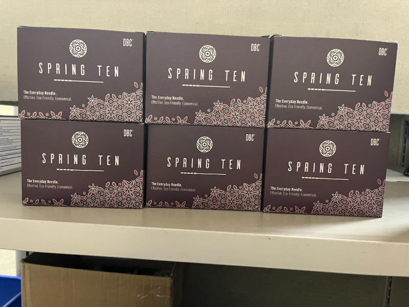 Spring Ten DB2 Acupuncture Needles
