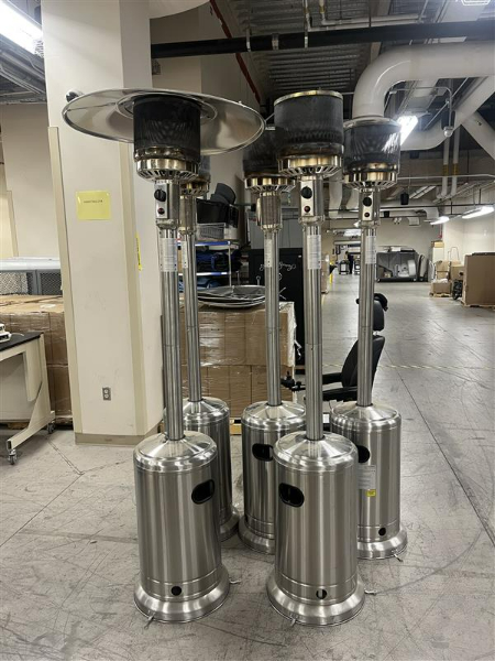 Propane Patio Heaters, 5 ea.