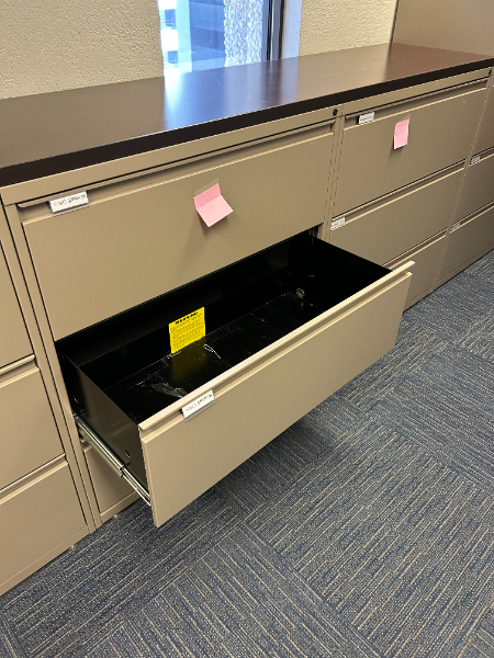 3 Drawer Lateral File Cabinets 