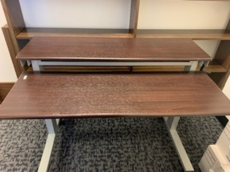 Brown Stand Alone Desk