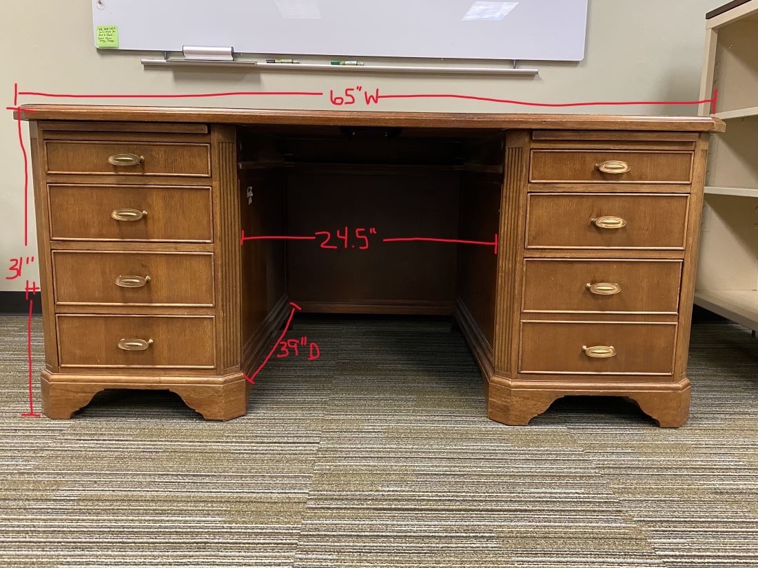 Executive Wooden Desk 