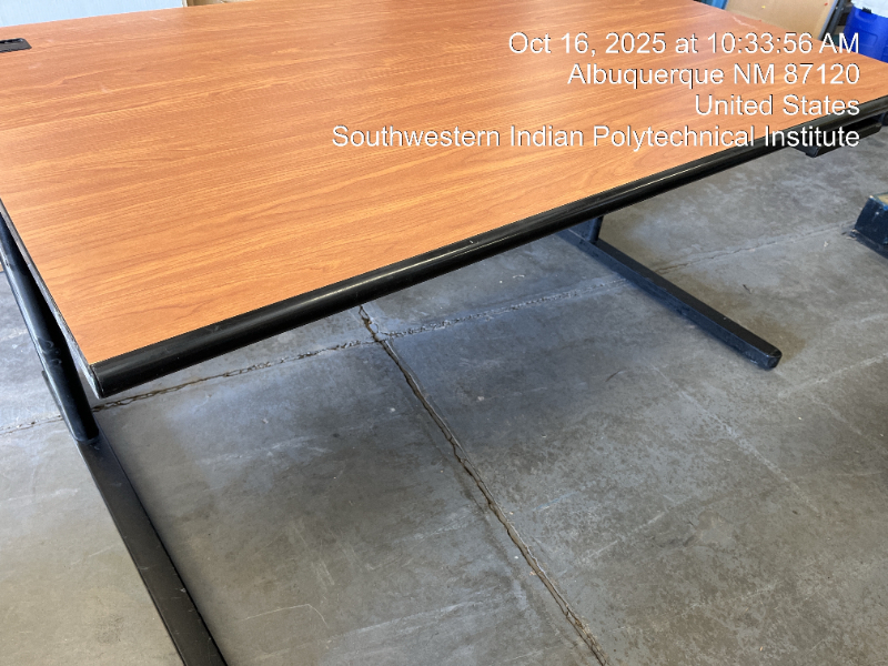 Hard Wood and Metal Tables