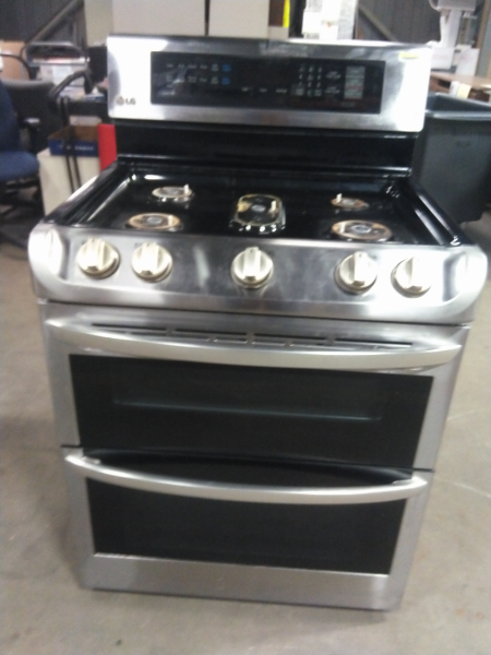 Double Oven, Gas Range