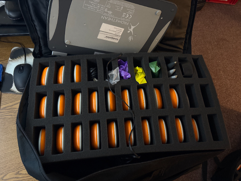 Promethean remote controls