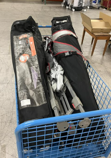 Tent Canopies, 3 ea.