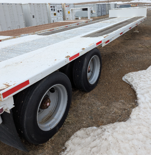 1985 HOBBS SD804296 Platform Semi-Trailer