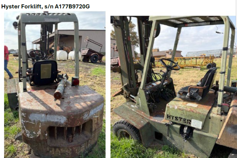 1986 Hyster Forklift