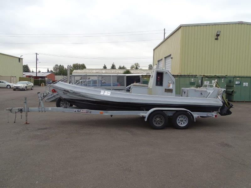 2001 Zodiac 22 Ft Boat W/2017 F.E. Trailer